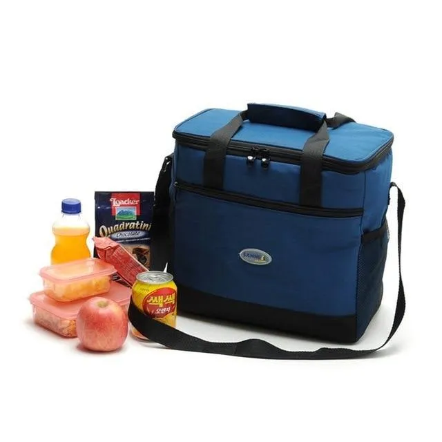 16L Large Waterproof Thermal Lunch Bag/Cooler Bag