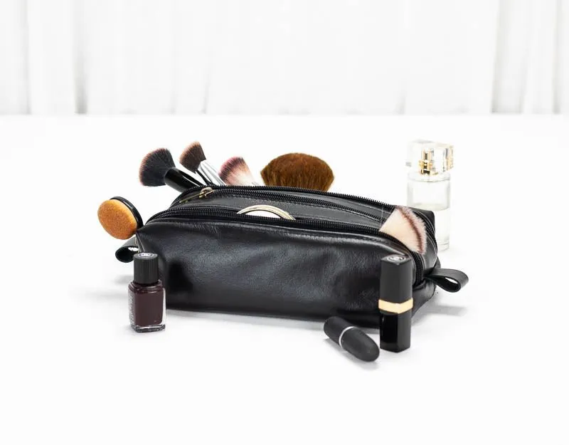 2Rec case - Black leather