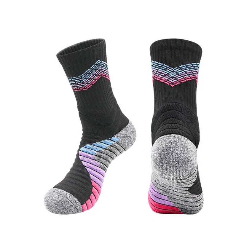 3 Pack Kids Sports Dry Socks Thick Socks Towelling Sole