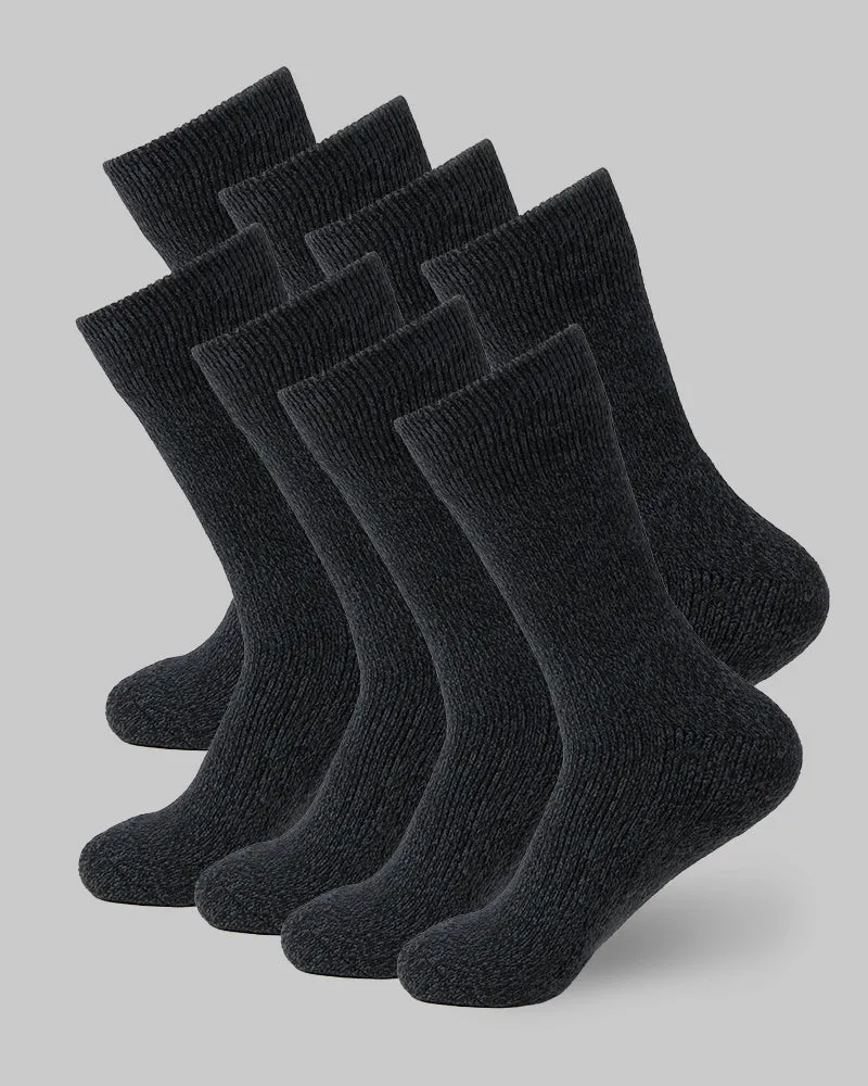 4-PACK THERMAL COMFORT CREW SOCKS