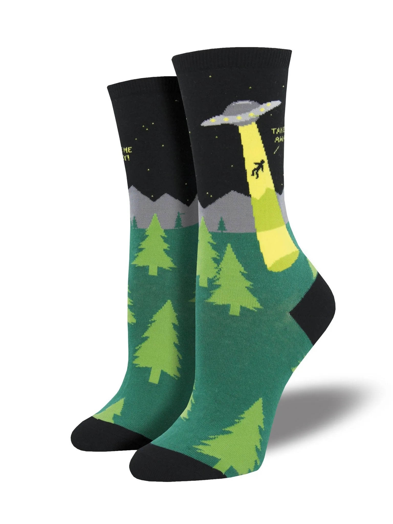 Alien Abduction Women's Socks