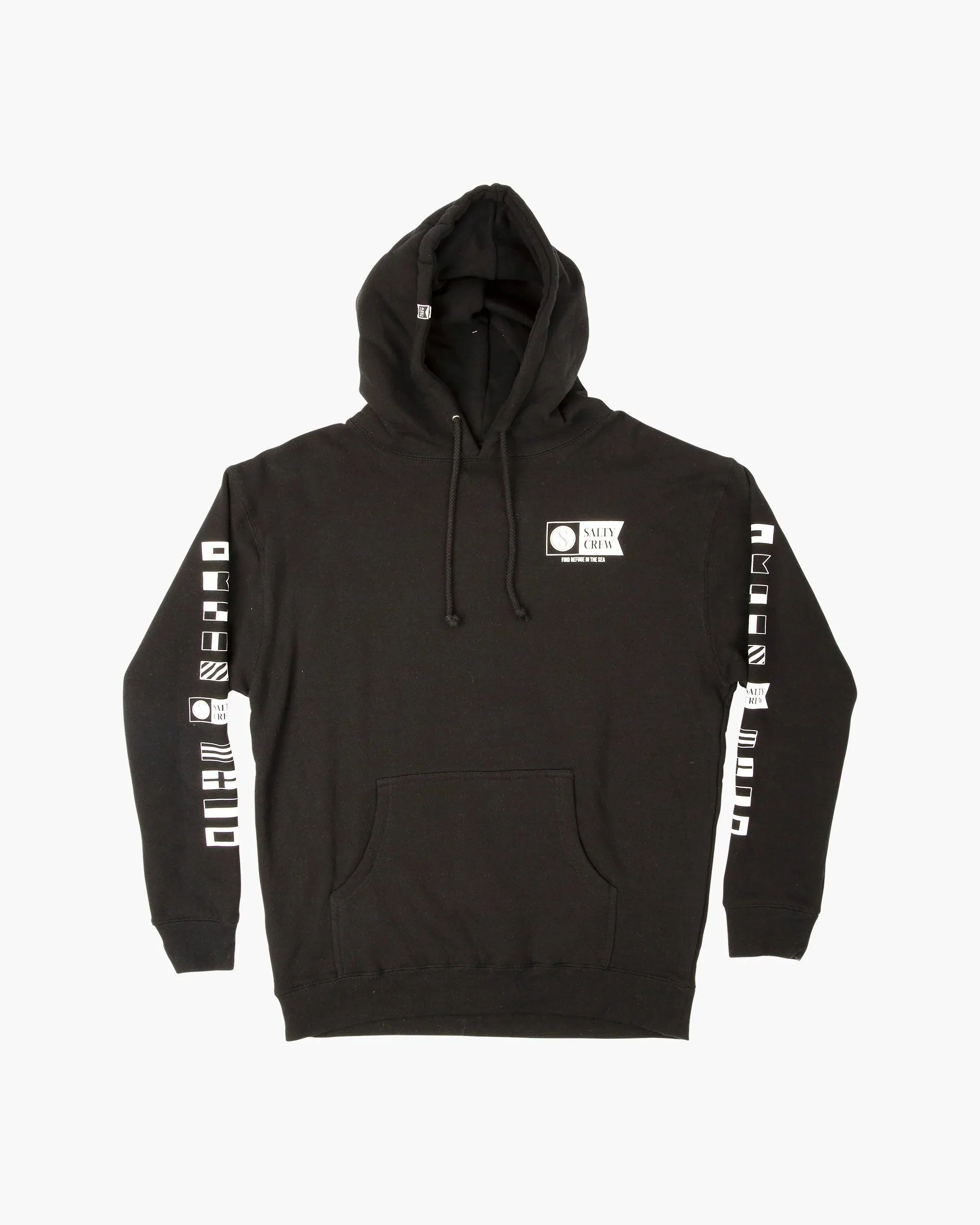 Alpha Black Hood Fleece