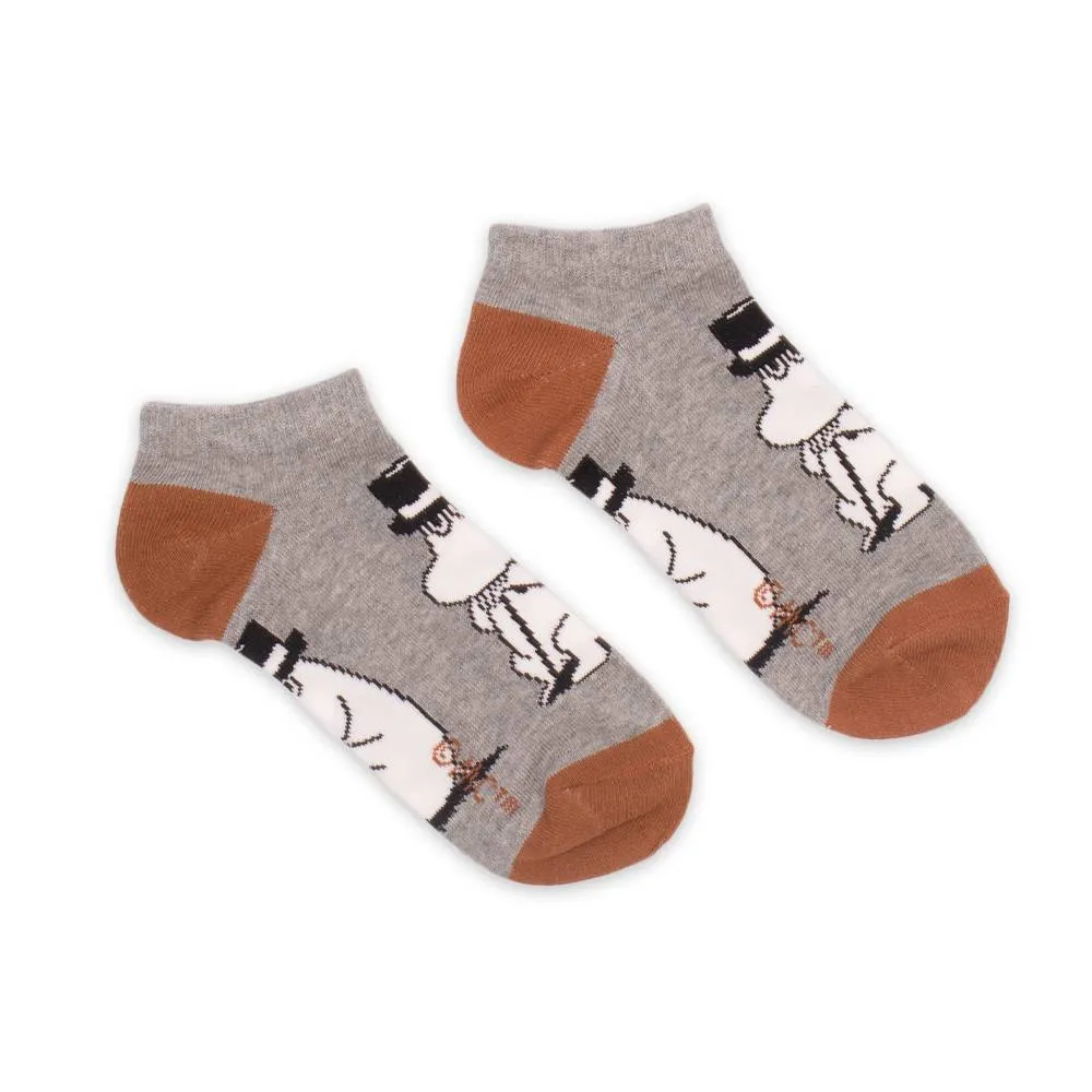 Ankle Socks Moominpappa Grey