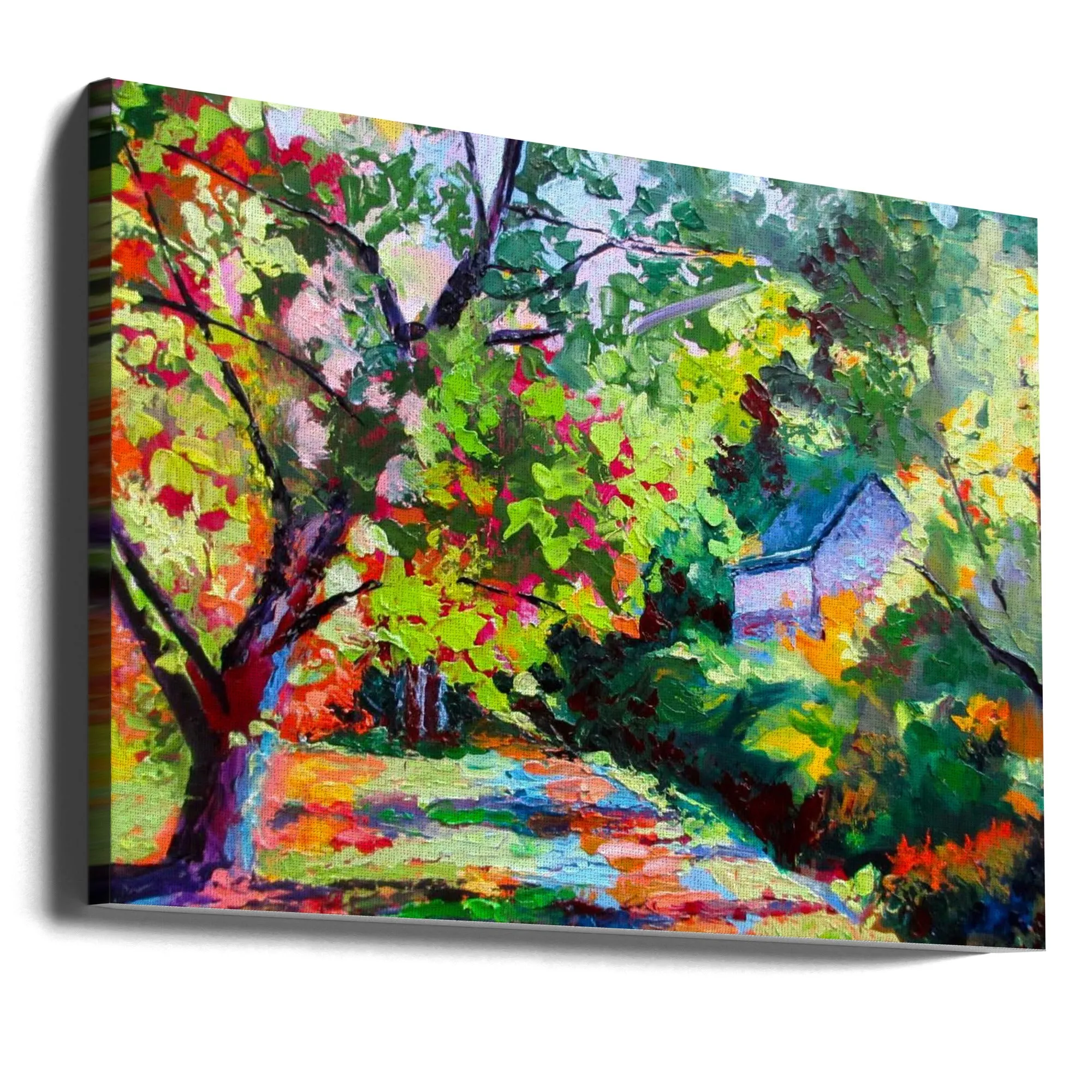 Autumn Comes To Bucks County - Stretched Canvas, Poster or Fine Art Print