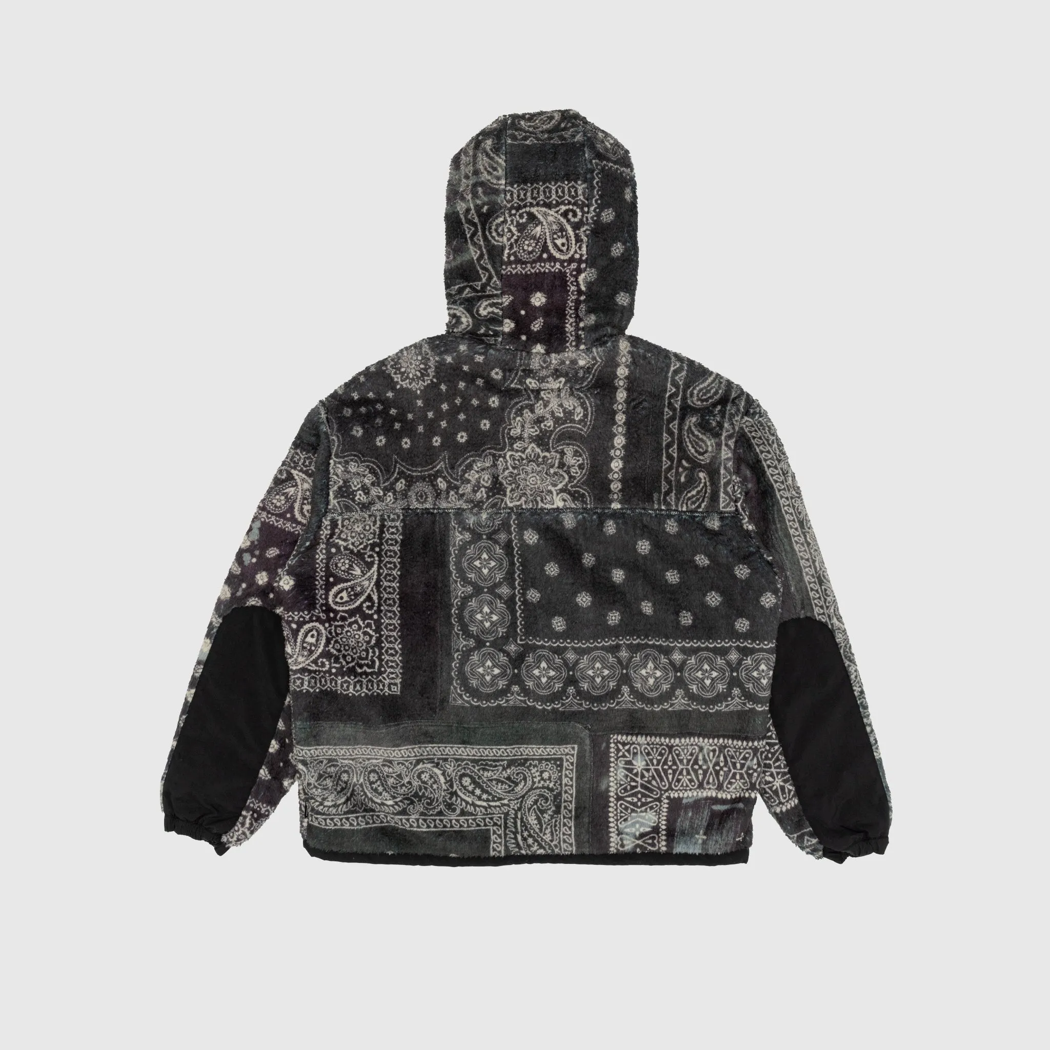 BANDANA PATTERN FLEECE JACKET