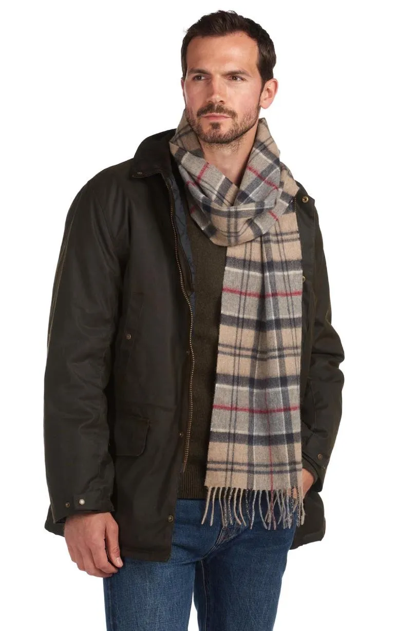 Barbour - Wool & Cashmere Tartan Scarf