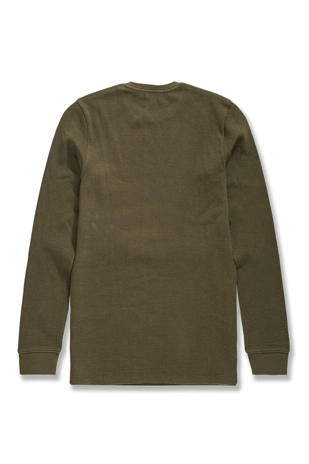 Big Men's Heavyweight L/S Thermal Shirt (Olive)