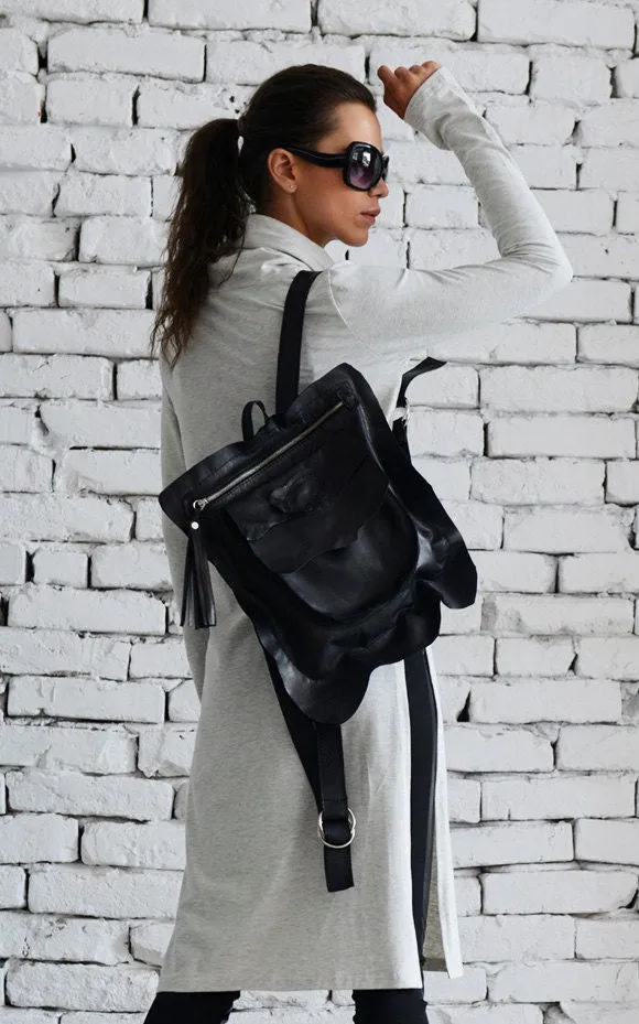 Black Leather Bag