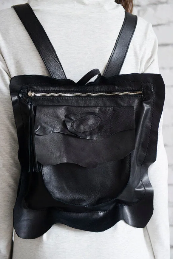 Black Leather Bag