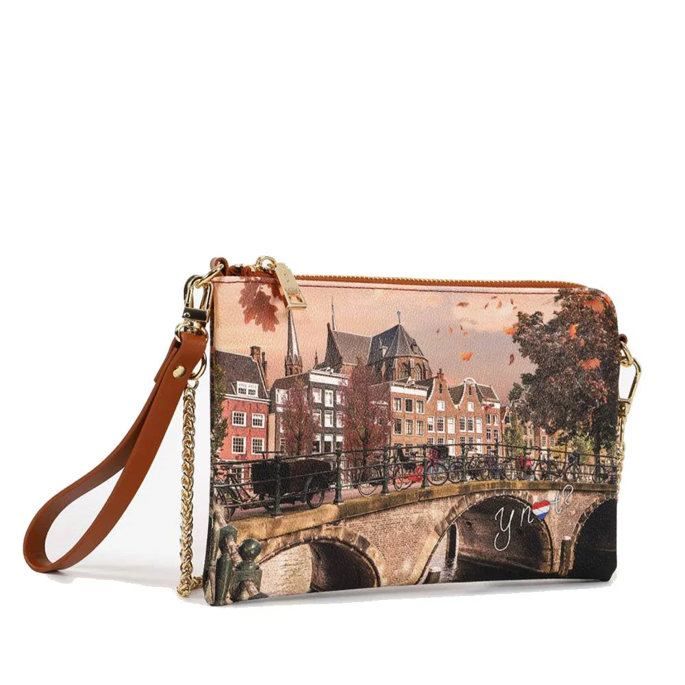 Borsa Donna Y NOT Pochette con Tracolla YES-384 Autumn River