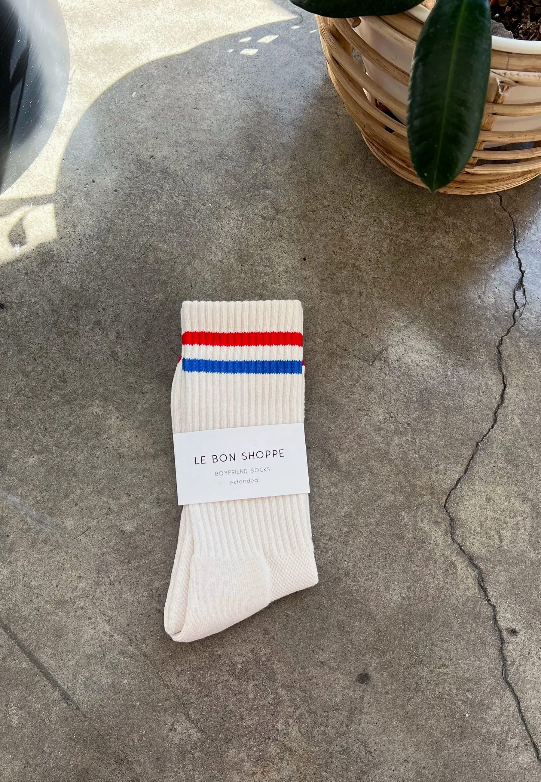 Boyfriend Mens Socks - Milk