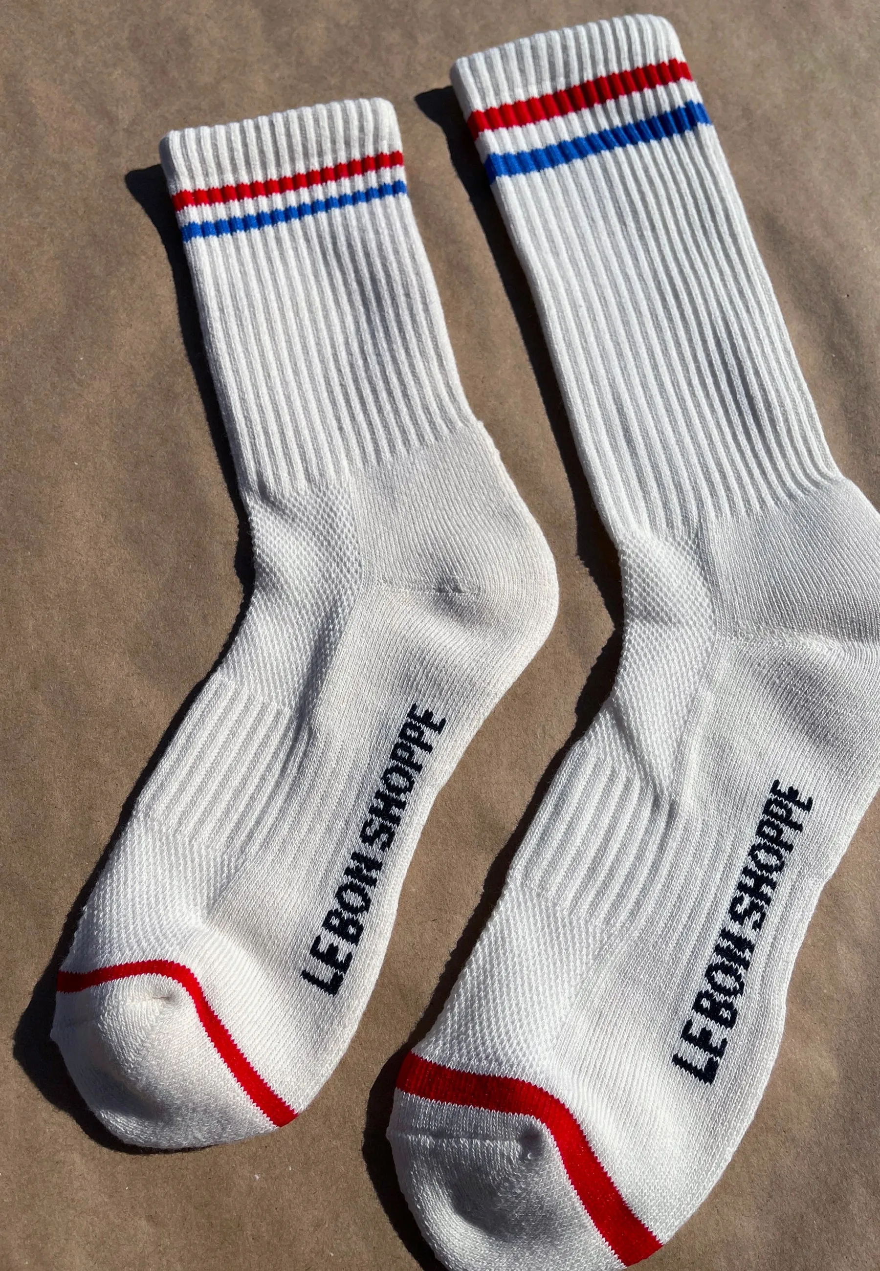 Boyfriend Mens Socks - Milk