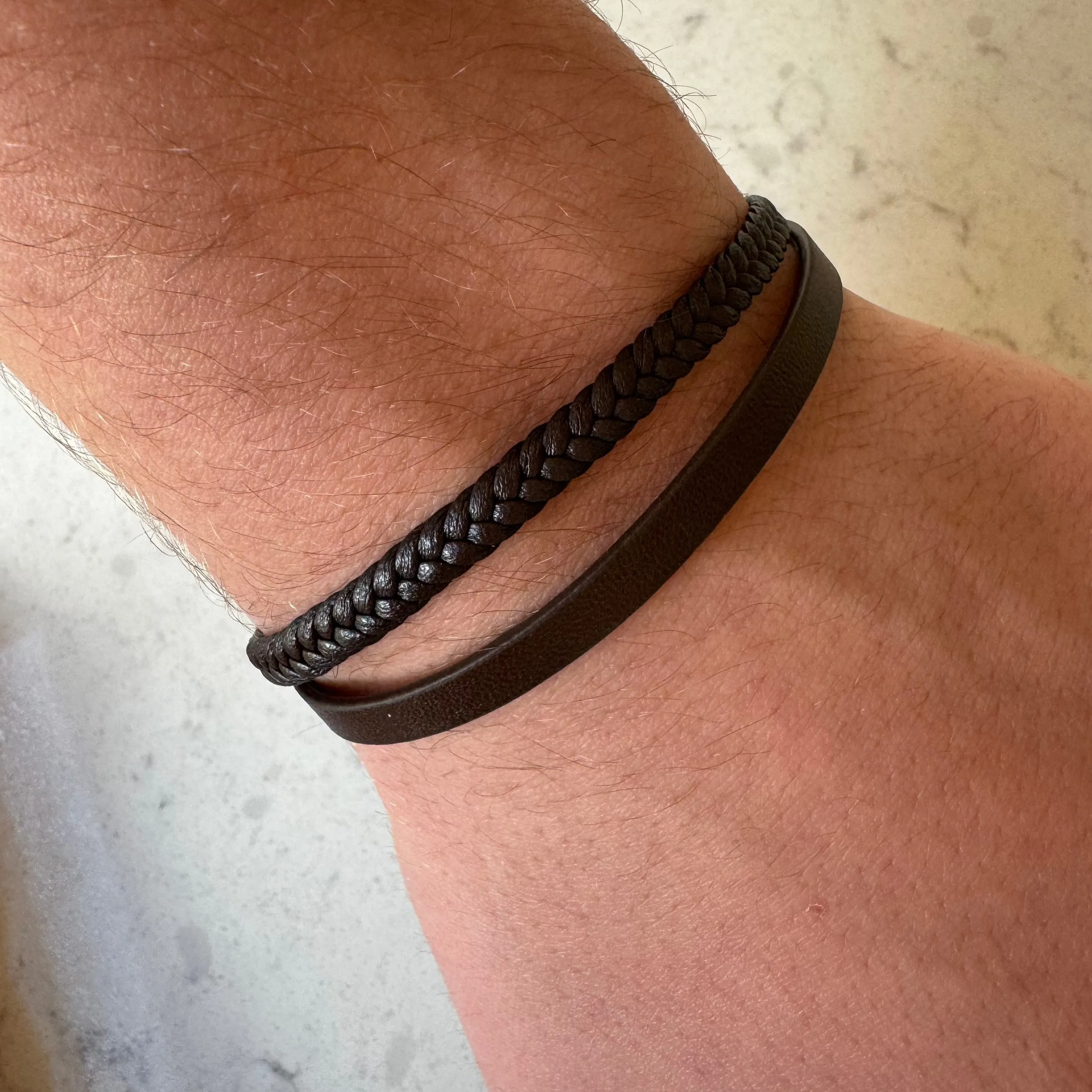 Boys Leather Bracelet