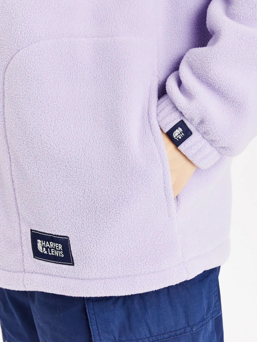 Camille 1/4 Zip Fleece Lavender