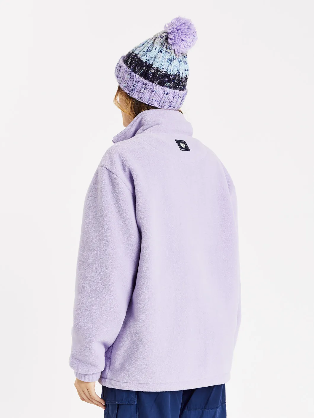 Camille 1/4 Zip Fleece Lavender