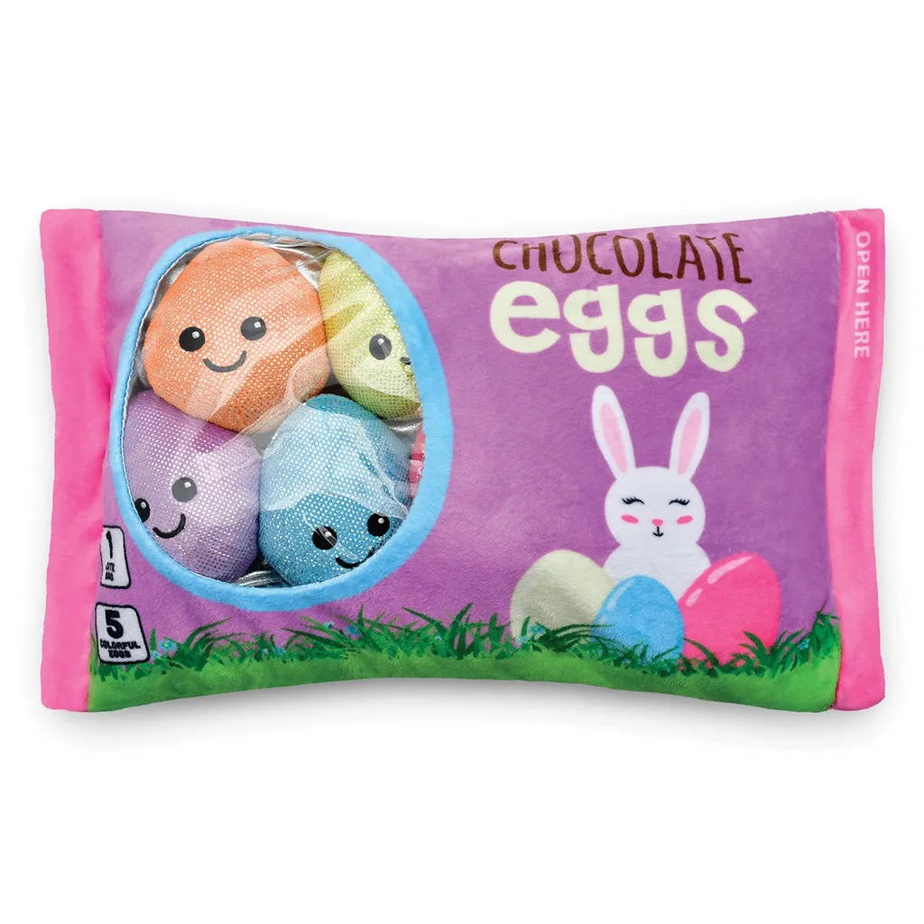 Chocolate Easter Egg Fleece Plush