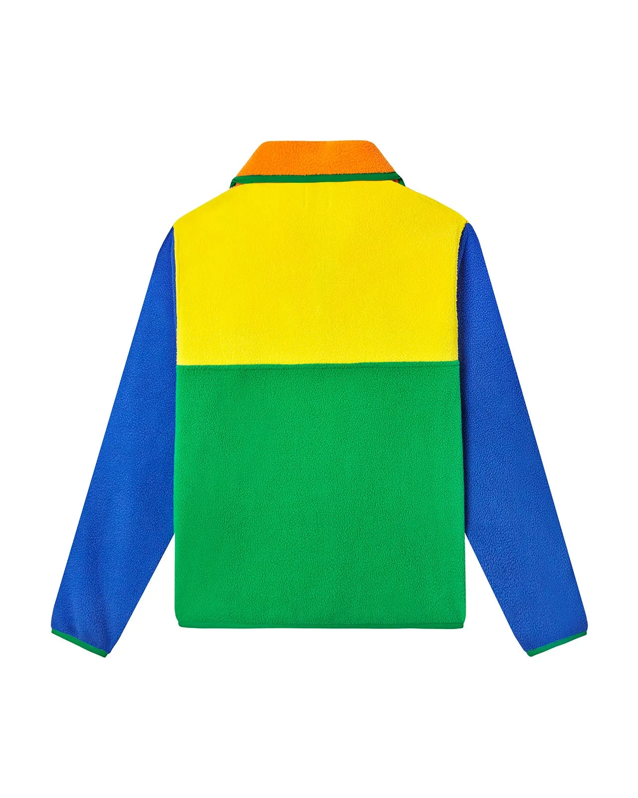 Colorblock Fleece Pullover