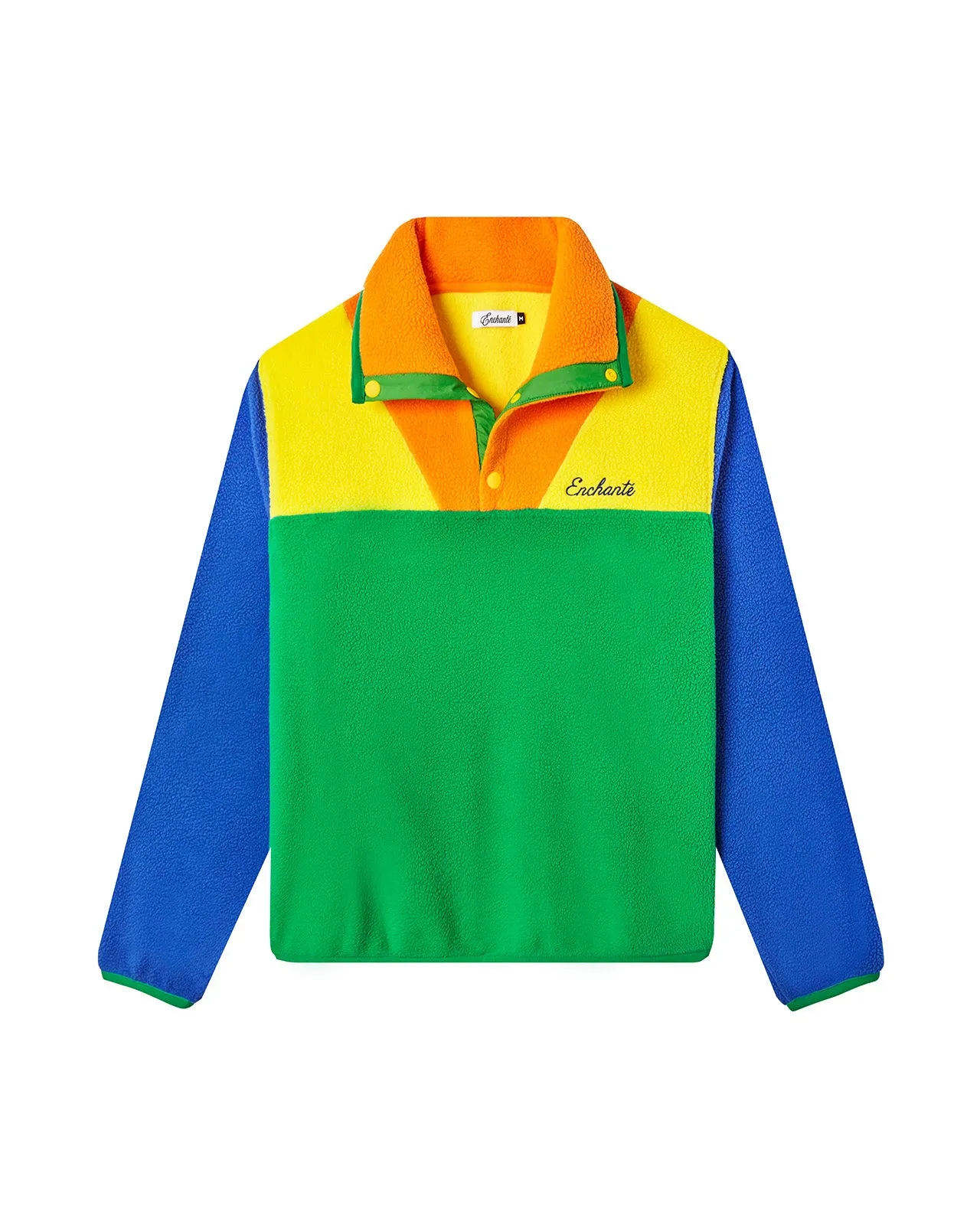 Colorblock Fleece Pullover