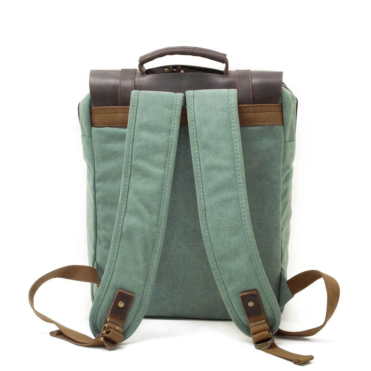 Connor Canvas & Leather Backpack