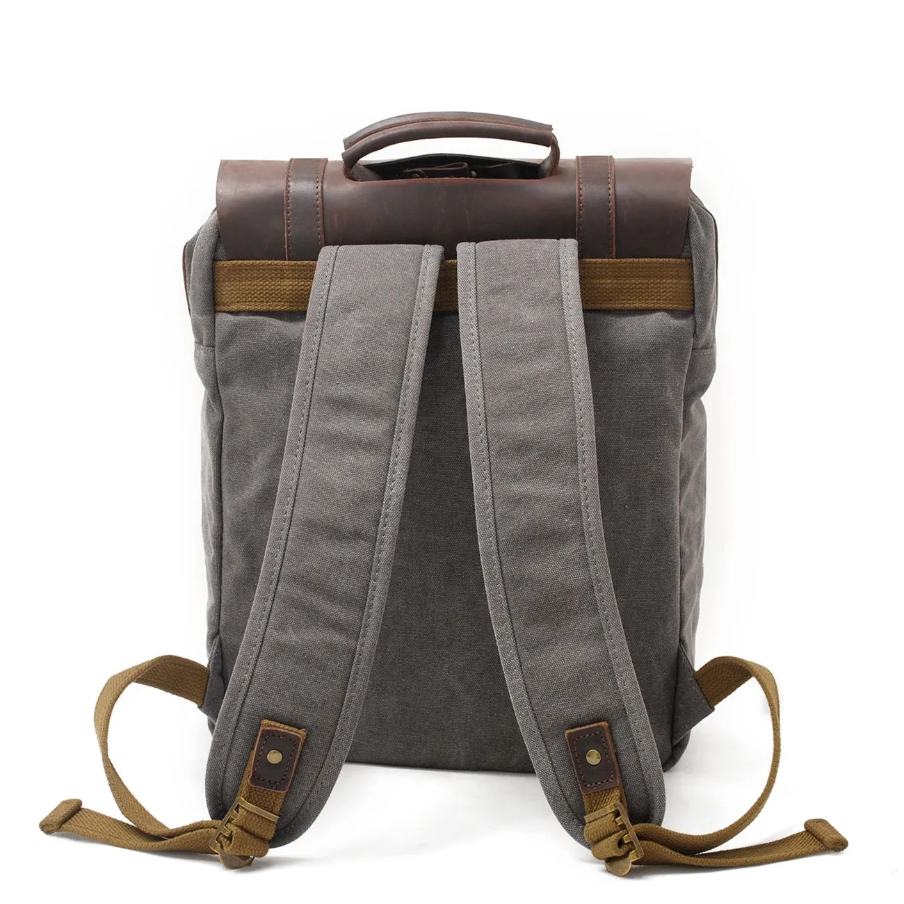 Connor Canvas & Leather Backpack