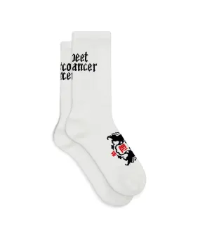 DJ HELL SOCKS - WHITE