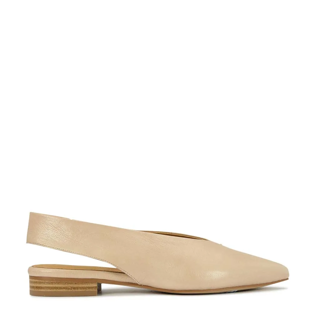 Ema Leather Sling Back