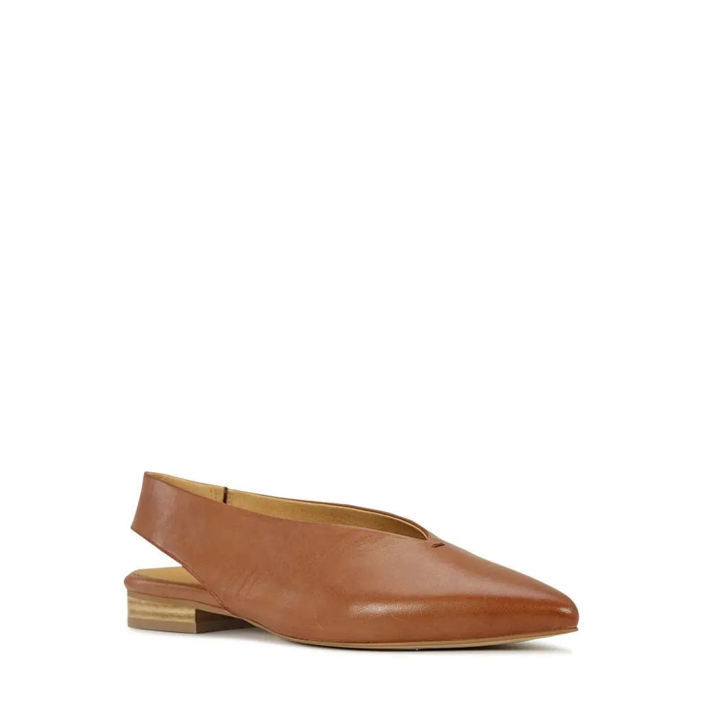 Ema Leather Sling Back