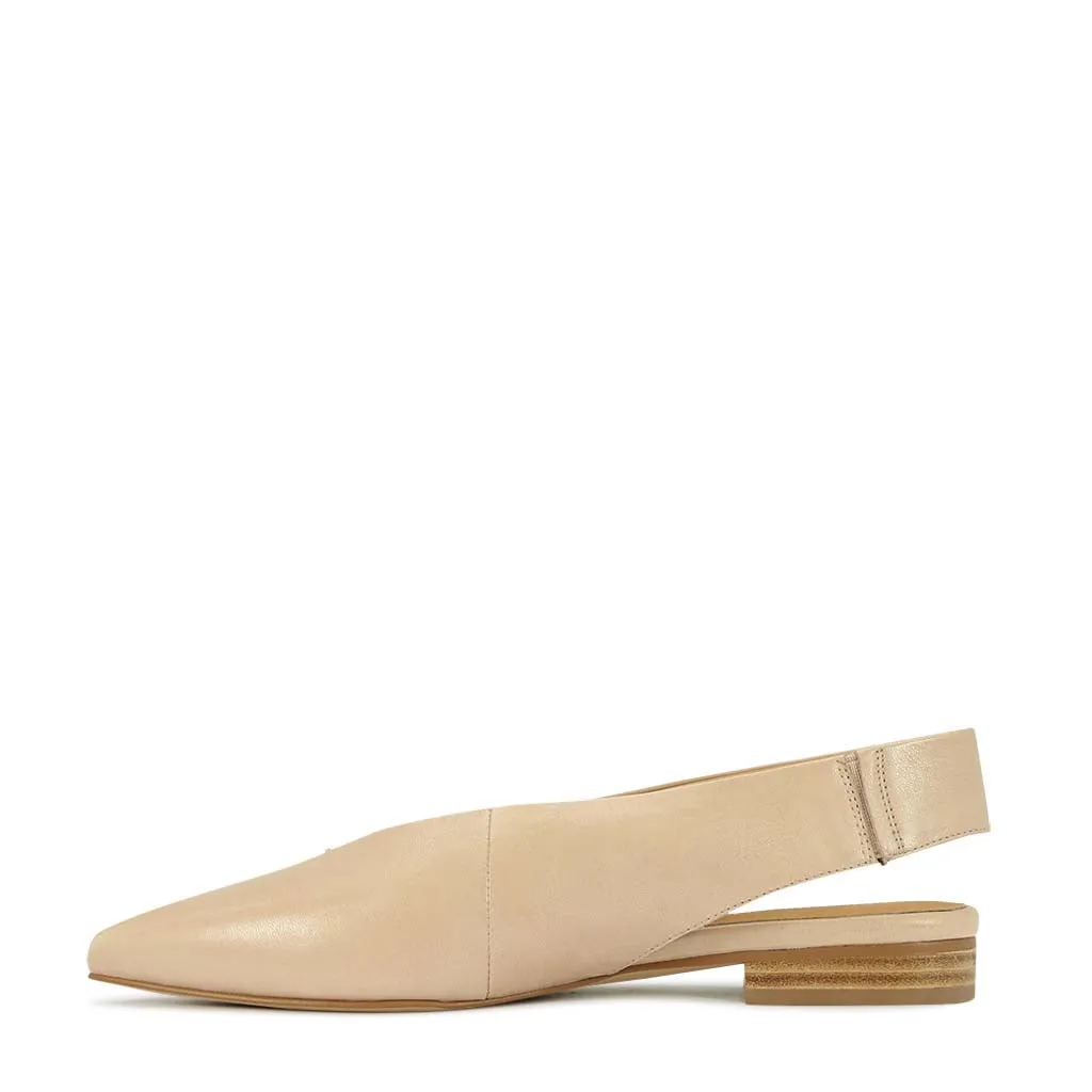 Ema Leather Sling Back