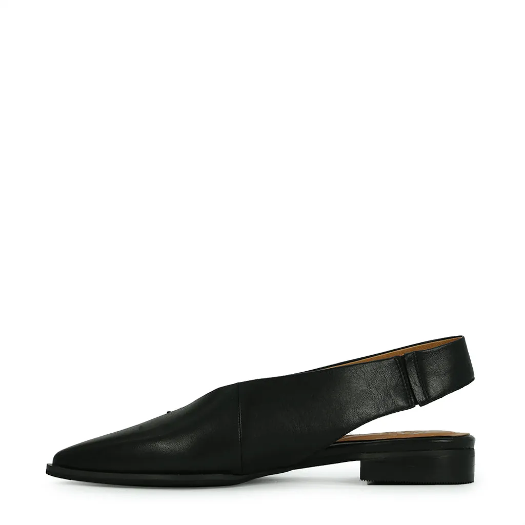 Ema Leather Sling Back