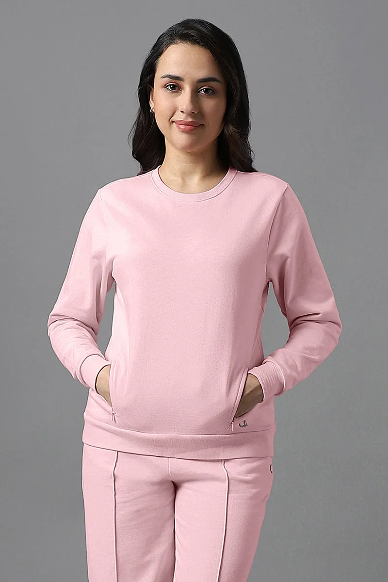 Essential Fleece Sweatshirt - Rose Shadow