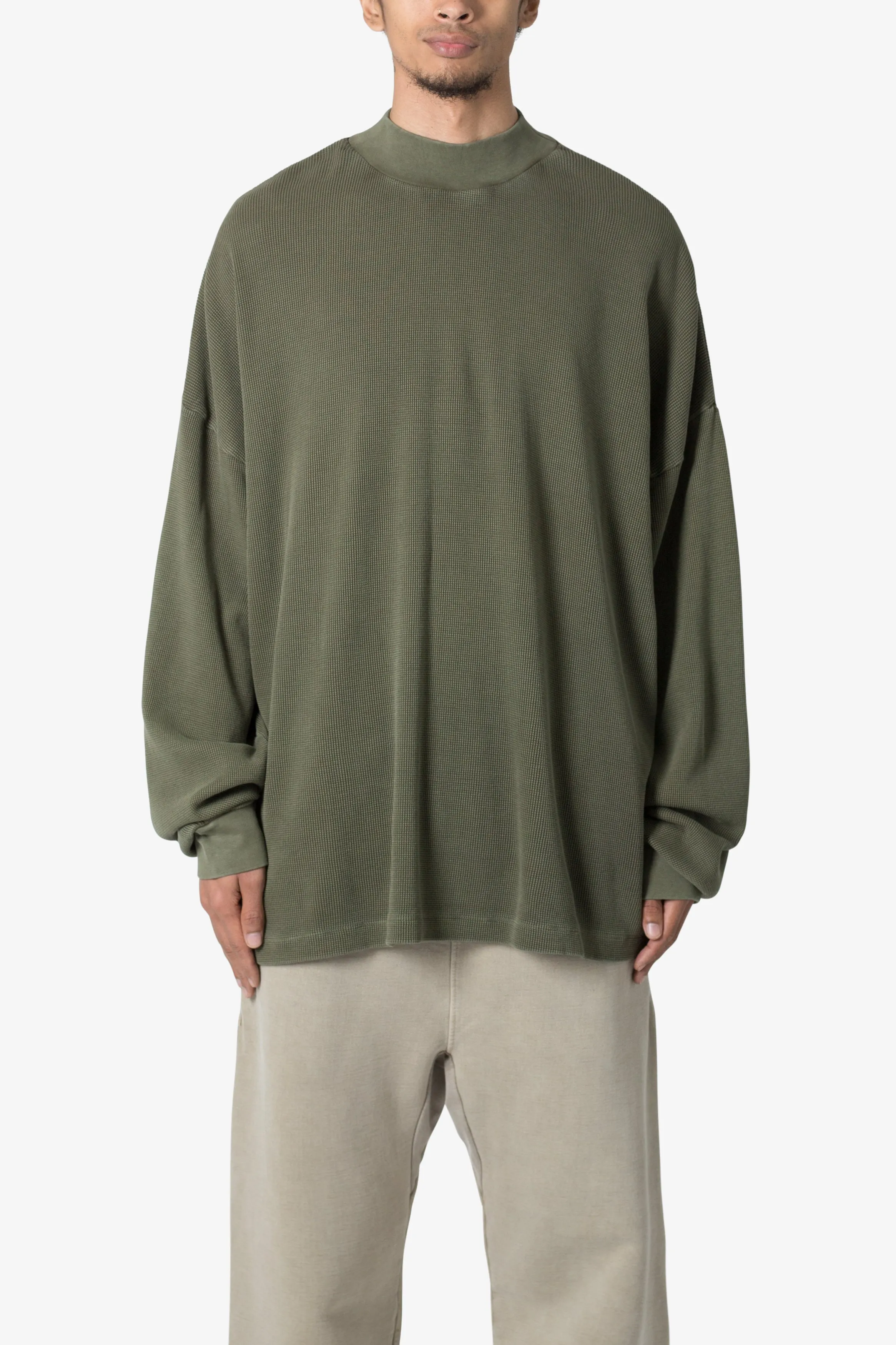 Every Day Thermal L/S Tee - Washed Olive