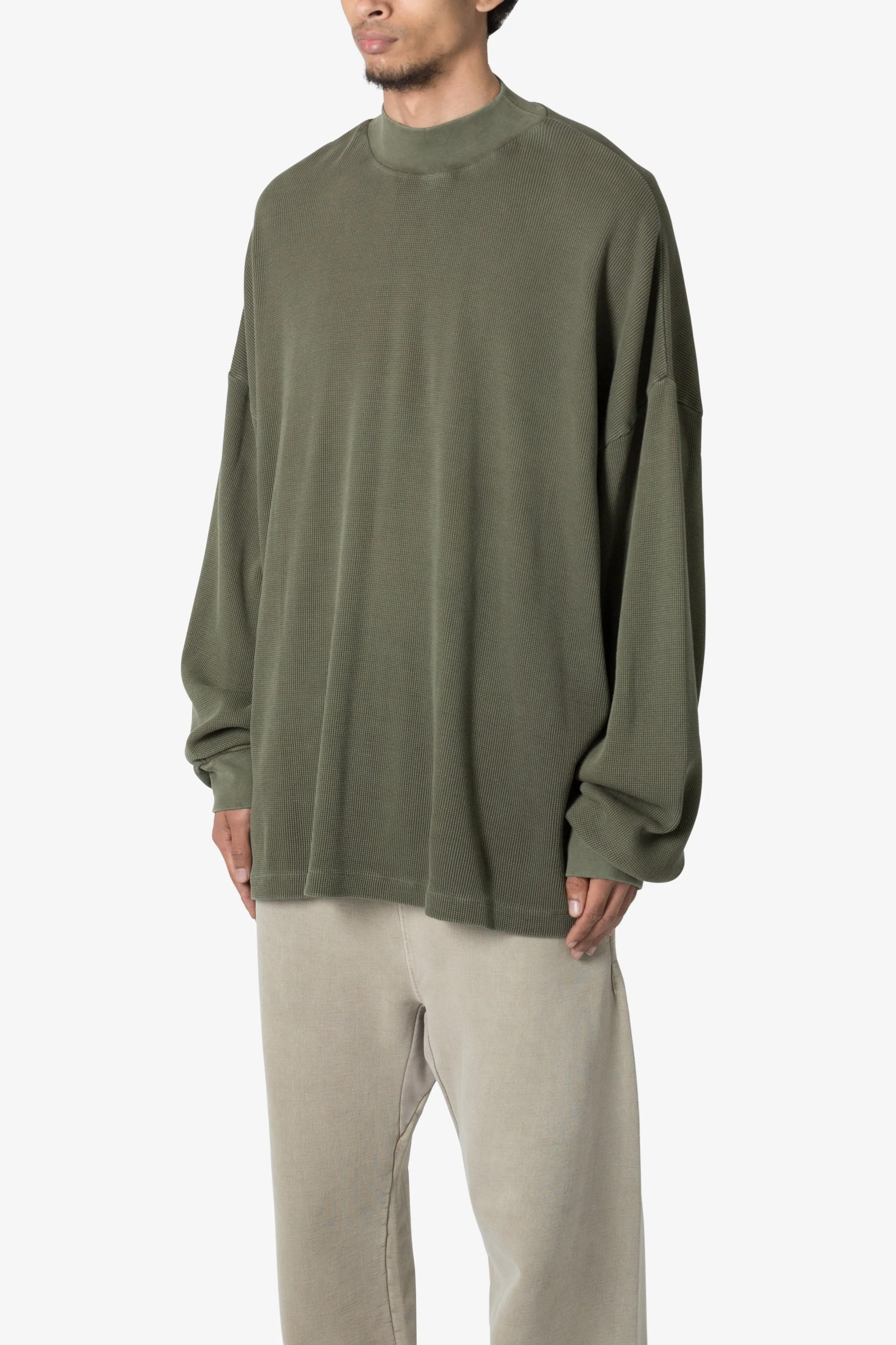 Every Day Thermal L/S Tee - Washed Olive