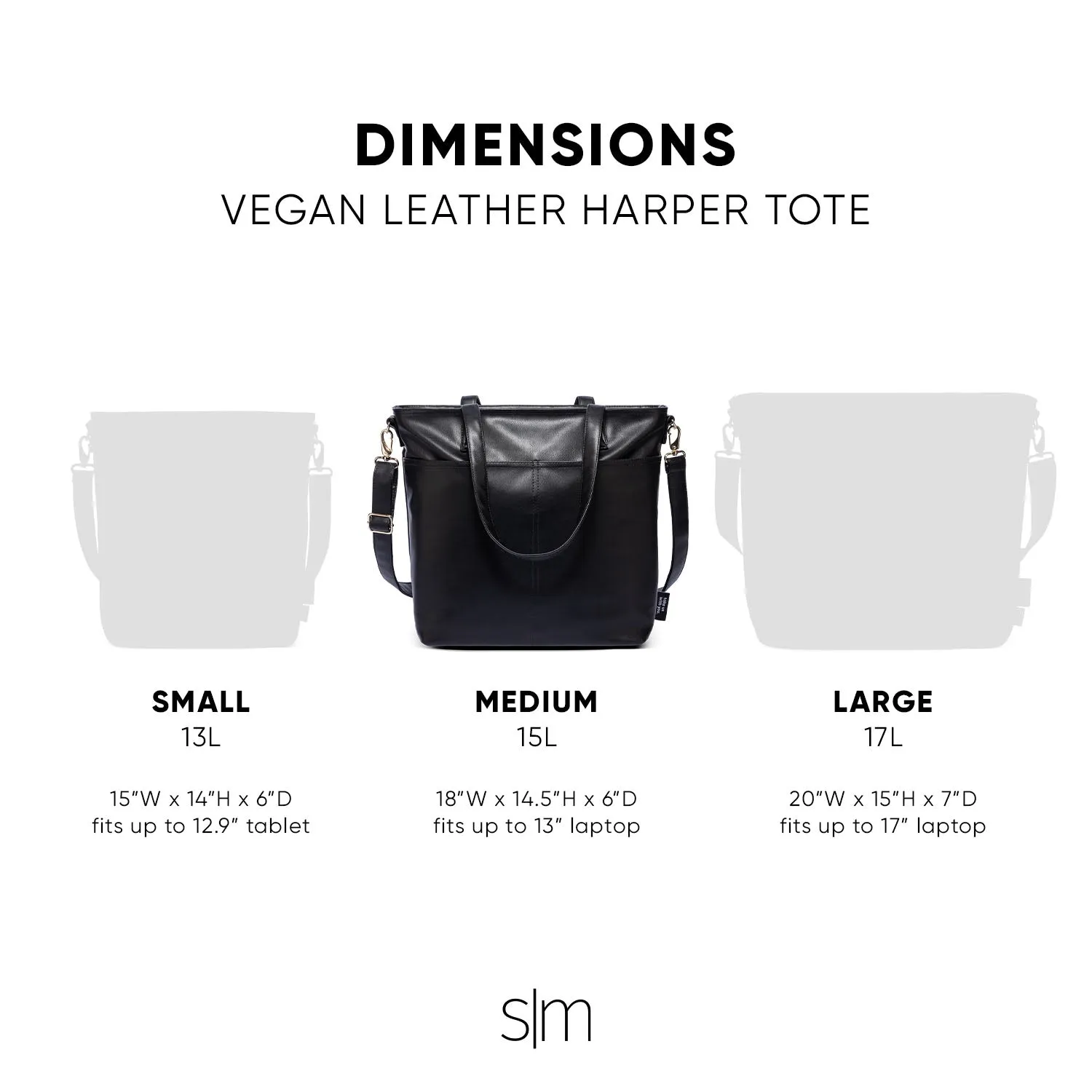 Harper Tote - Vegan Leather