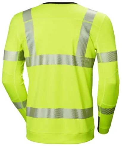 Helly Hansen Lifa Active Hi Vis Thermal Crewneck Long Sleeved top-75111