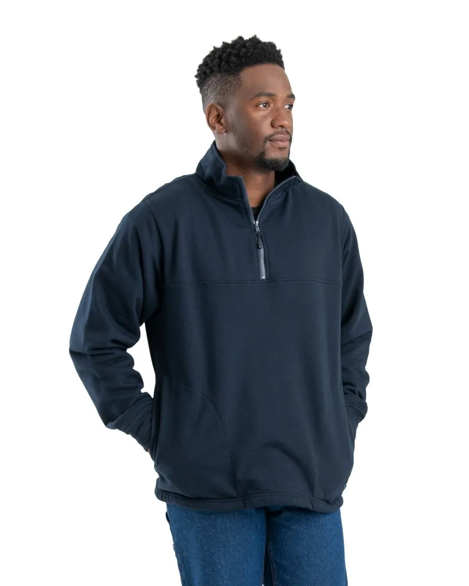 Heritage Thermal-Lined Quarter-Zip Sweatshirt