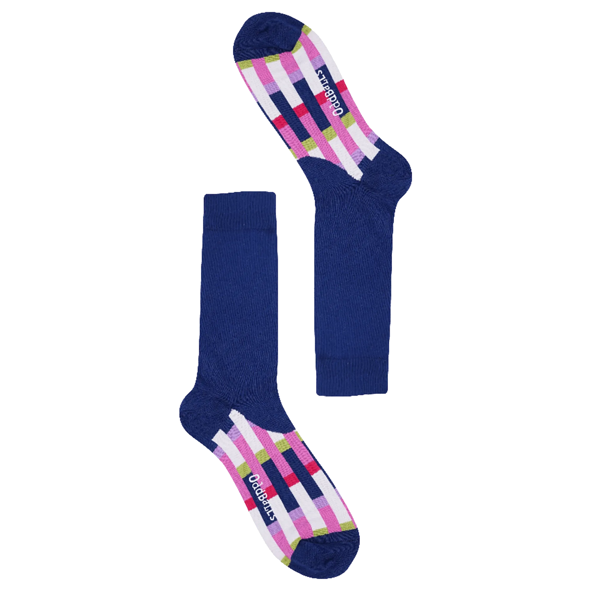 Hidden Navy Towers - Socks