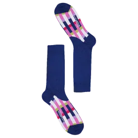 Hidden Navy Towers - Socks