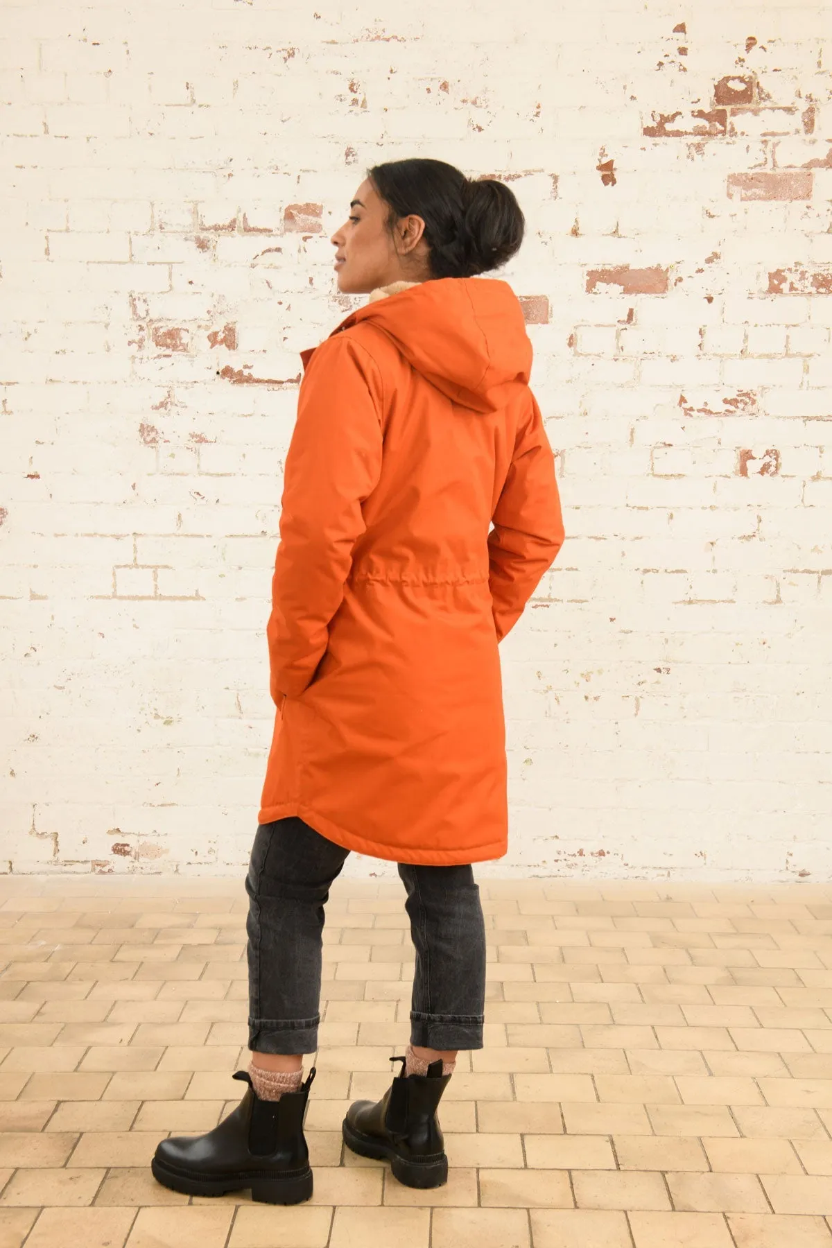 Isobel Coat - Burnt Orange