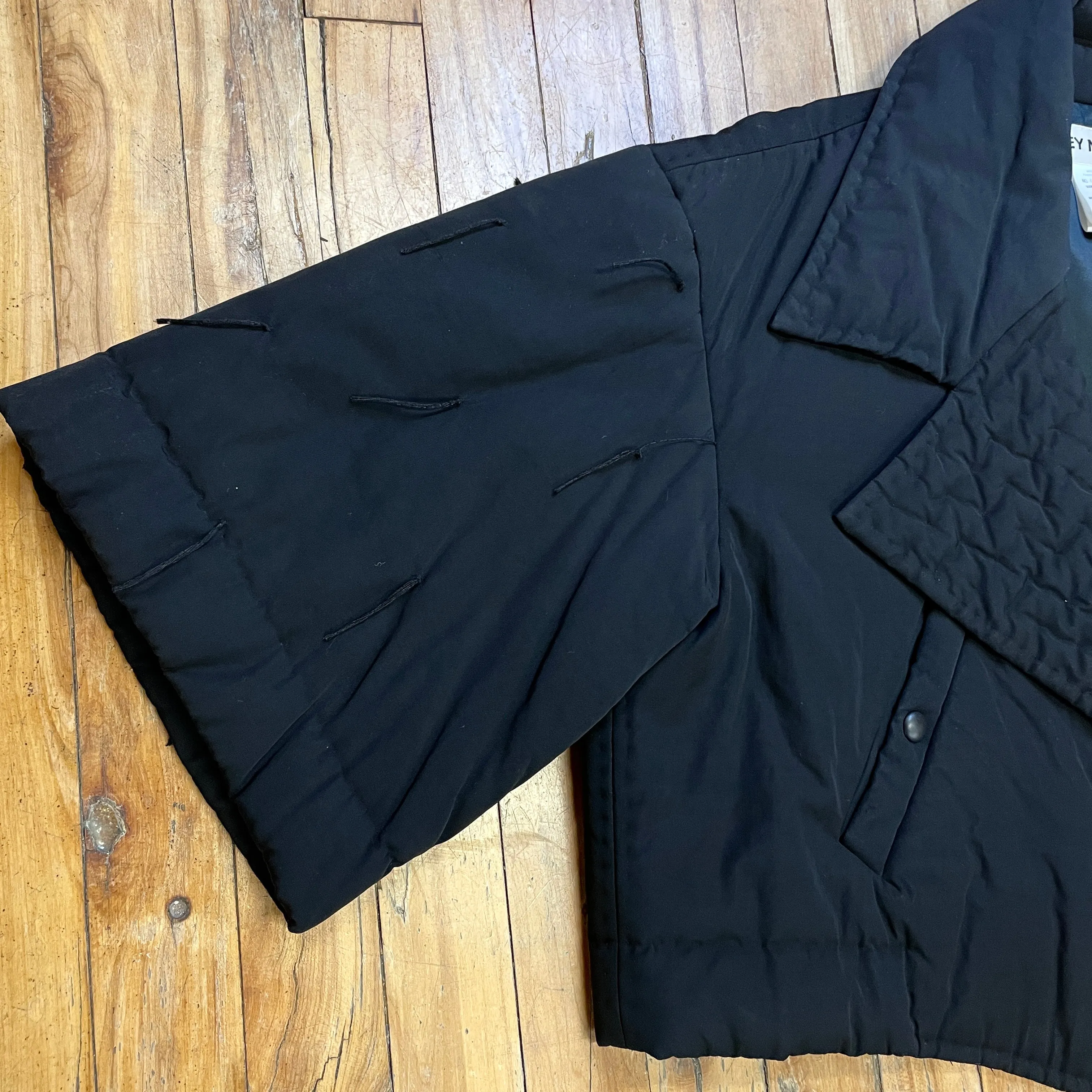 Issey Miyake Vintage Designer Cropped Coat with Size M/L