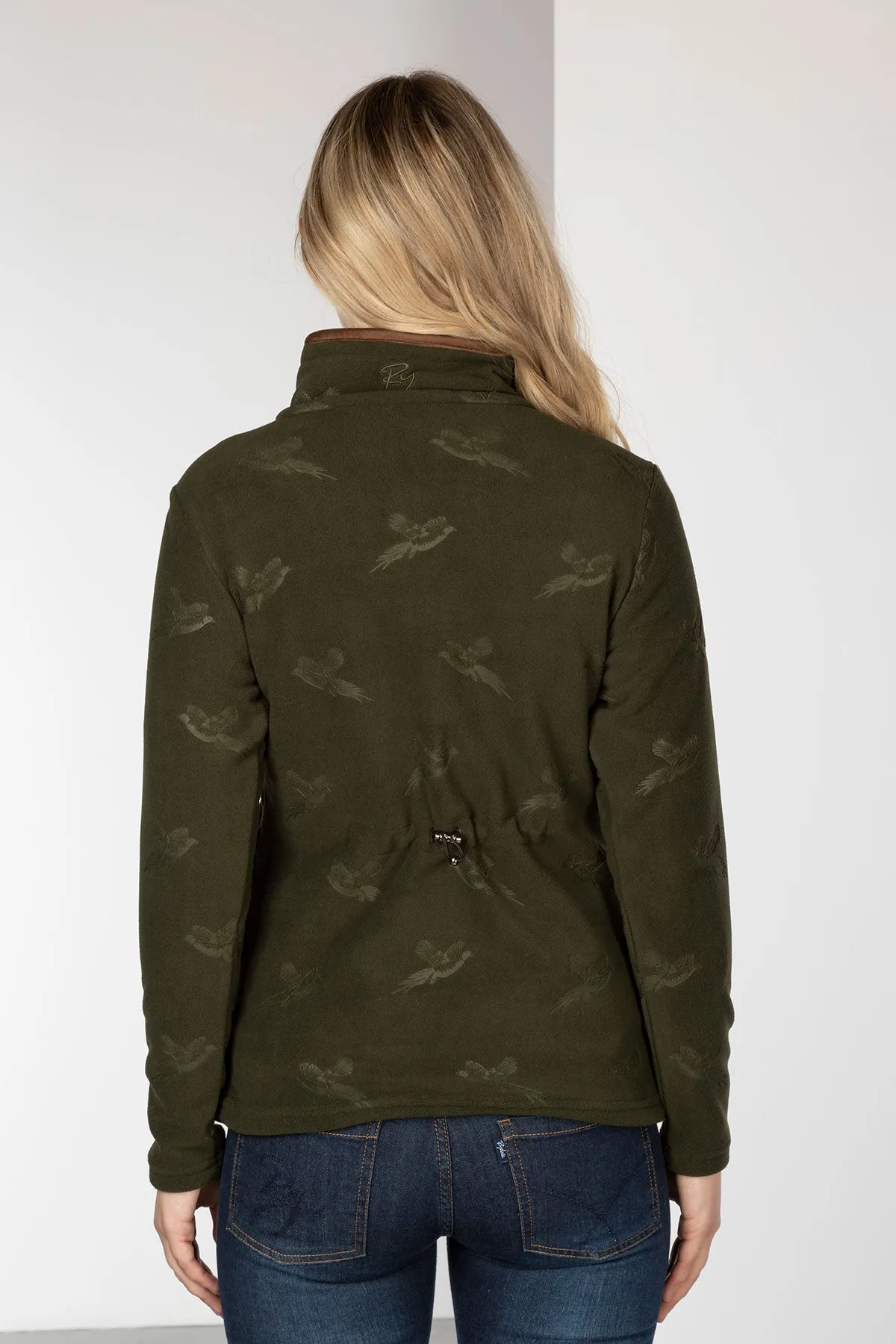 Ladies Overhead Pheasant Fleece - Haxby