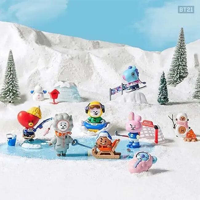 Line Friends BT21 Universtar Blind Figure Pack VOL.4 Winter Theme [1 RANDOM character]