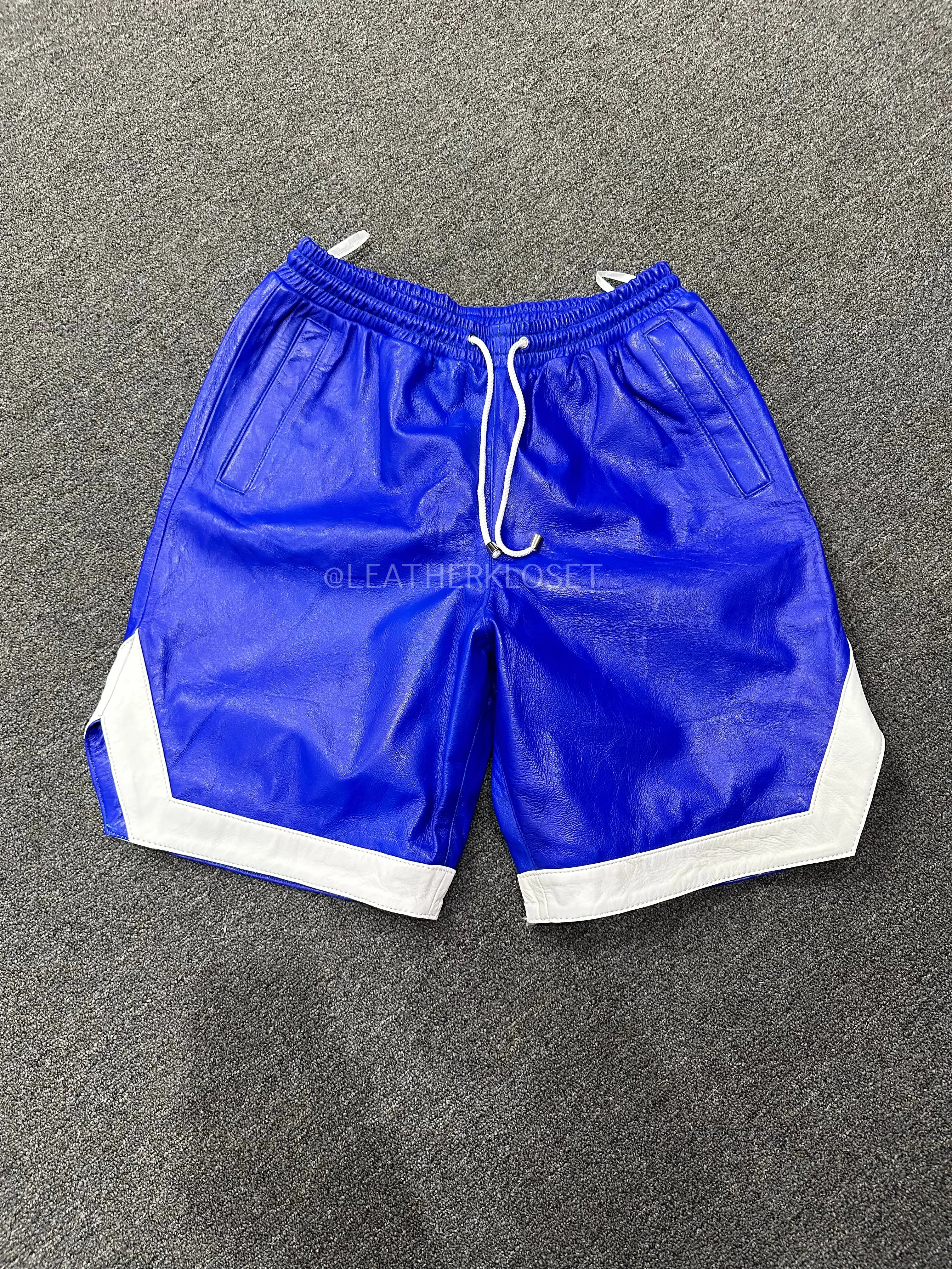 Men's Leather Shorts