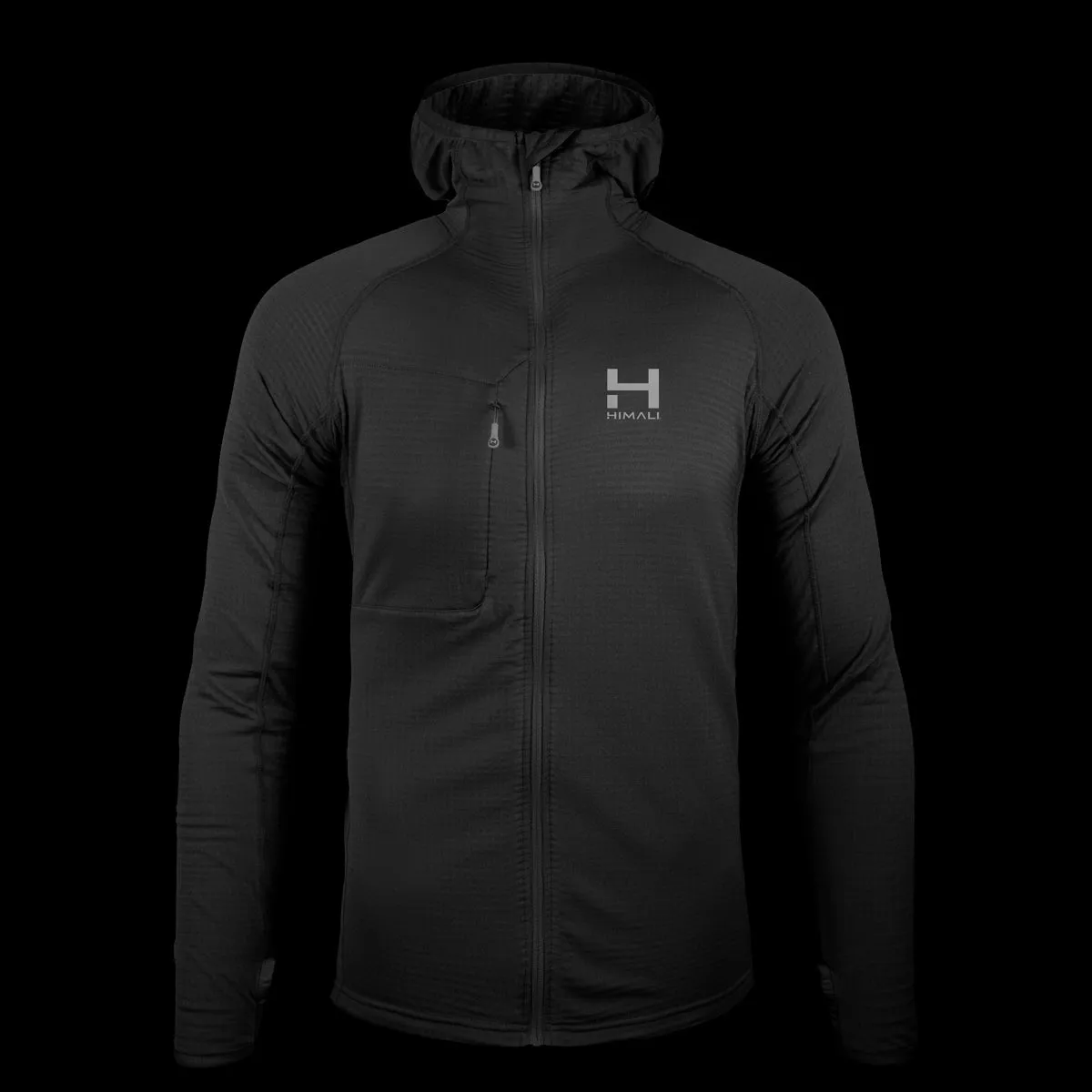 Mens Limitless Grid Fleece Hoodie