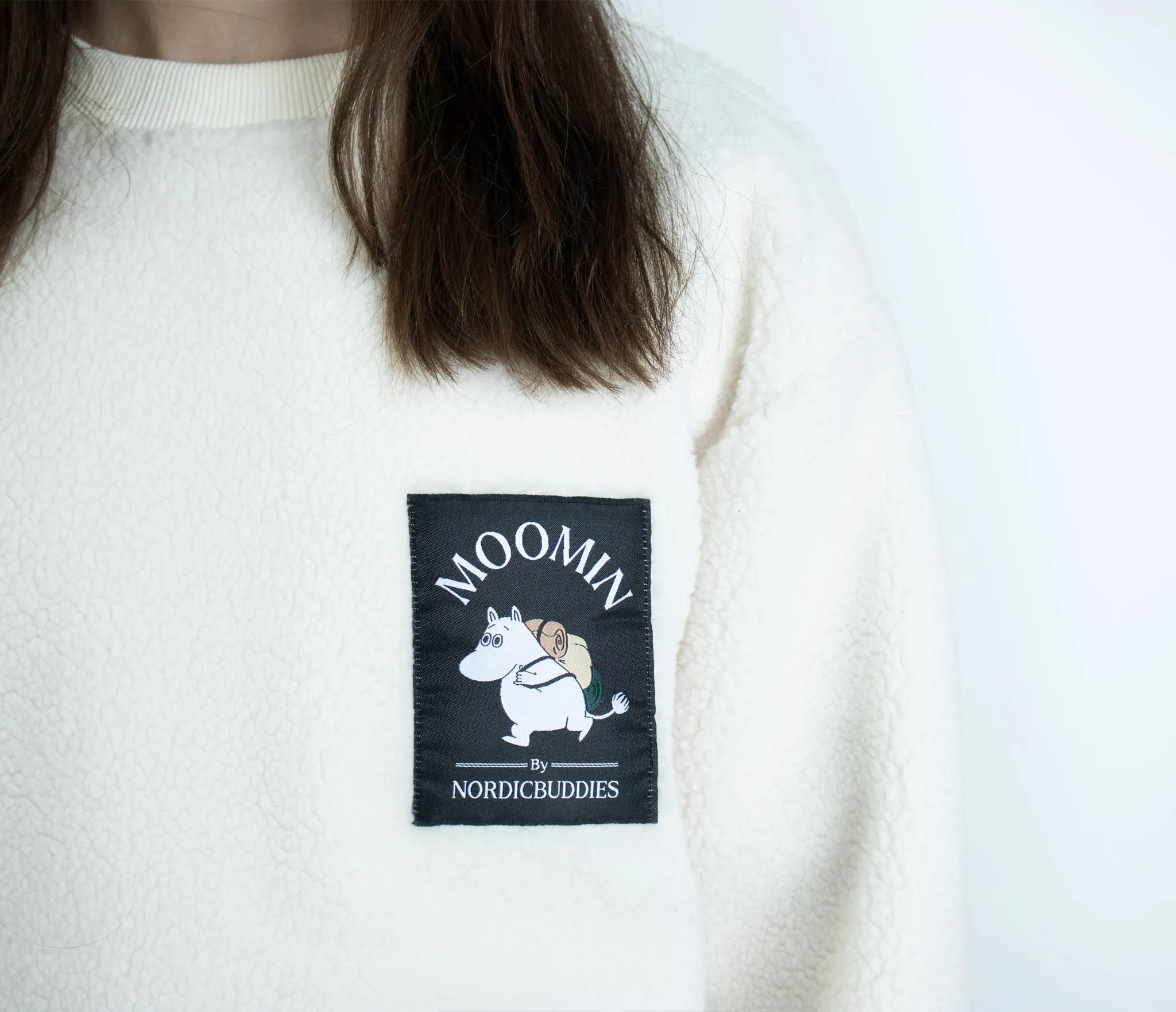 Moomintroll Adventure Fleece - White