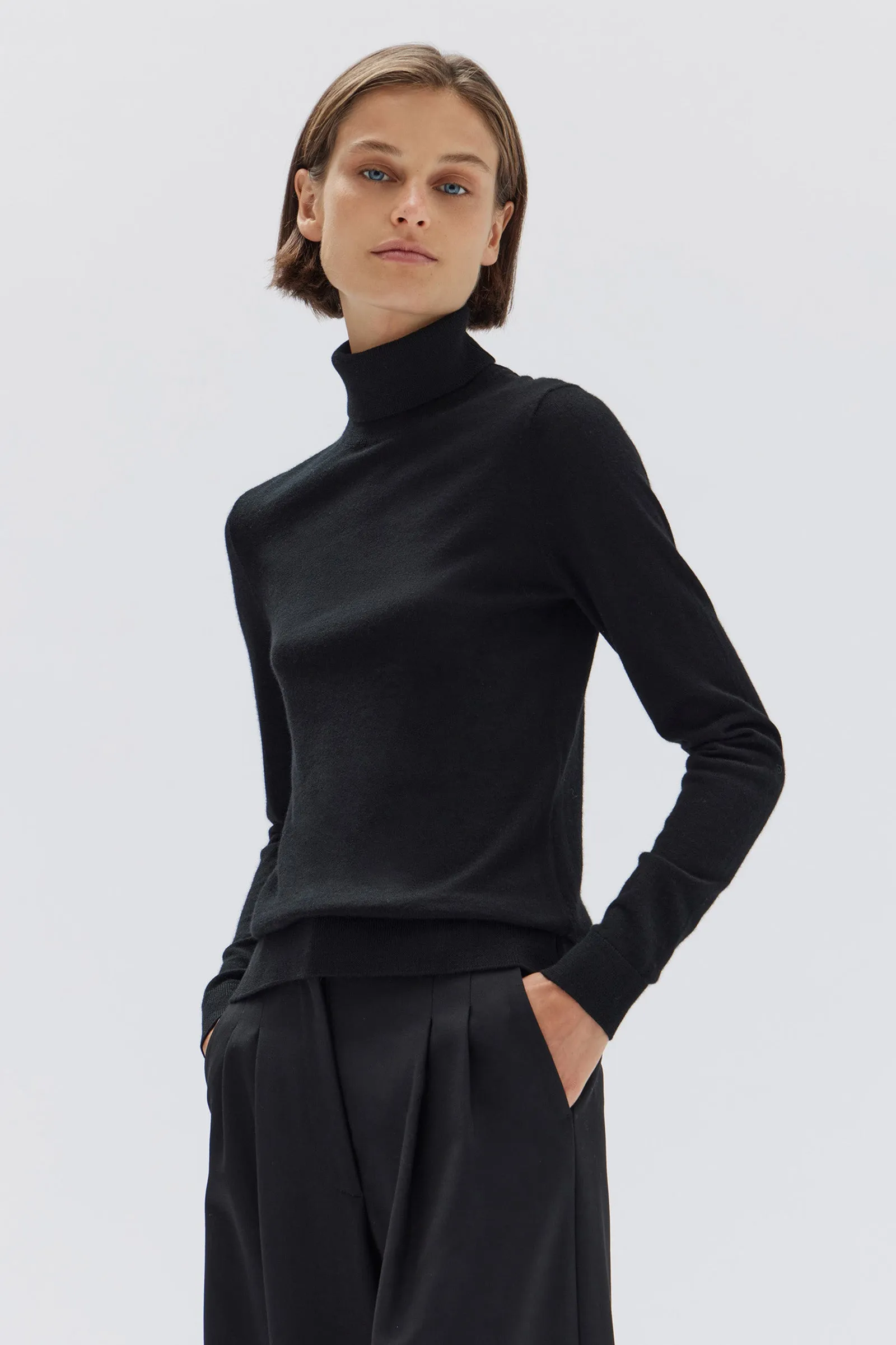 Nia Wool Long Sleeve Top