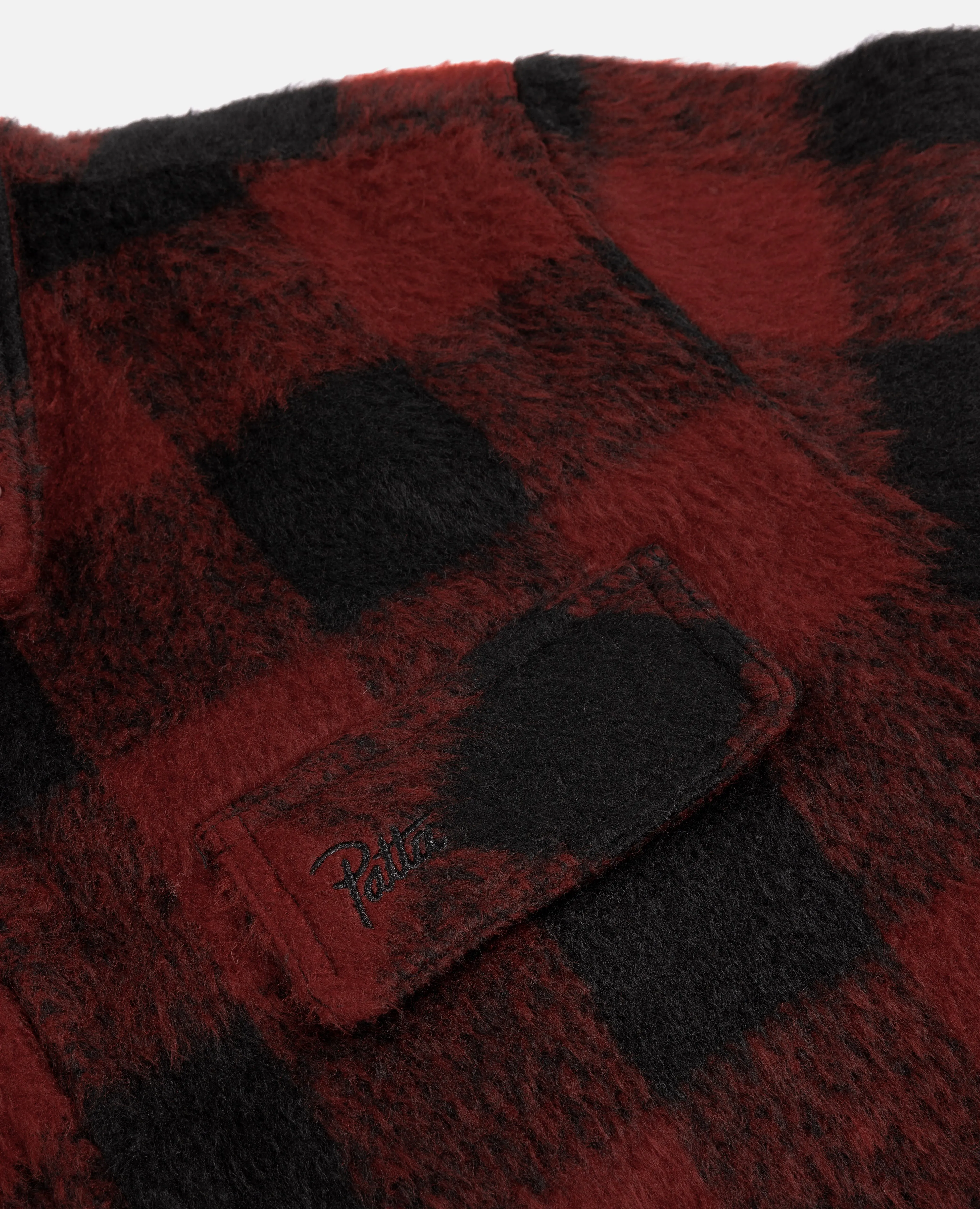 Patta Check Car Coat (Multi/Biking Red)