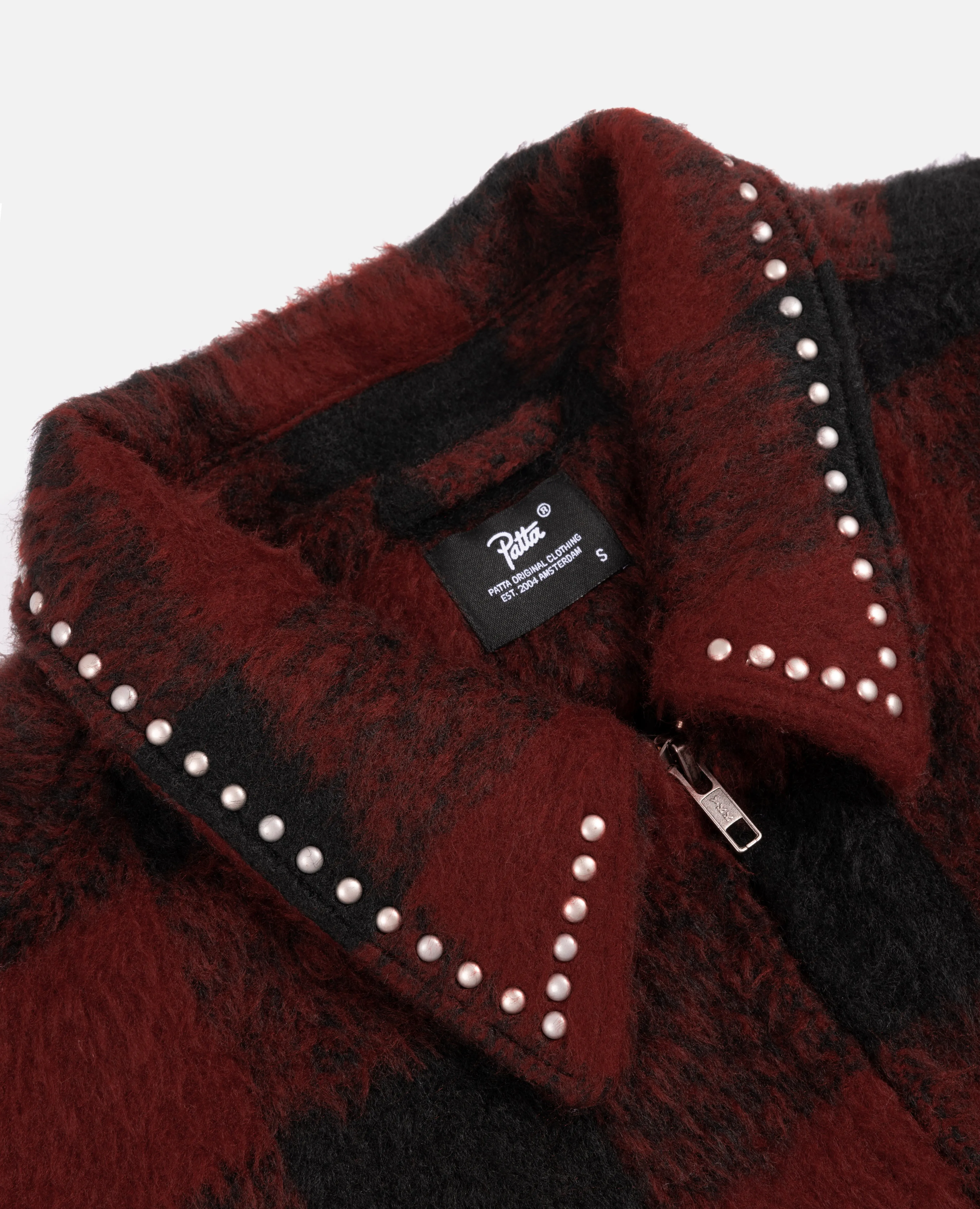 Patta Check Car Coat (Multi/Biking Red)