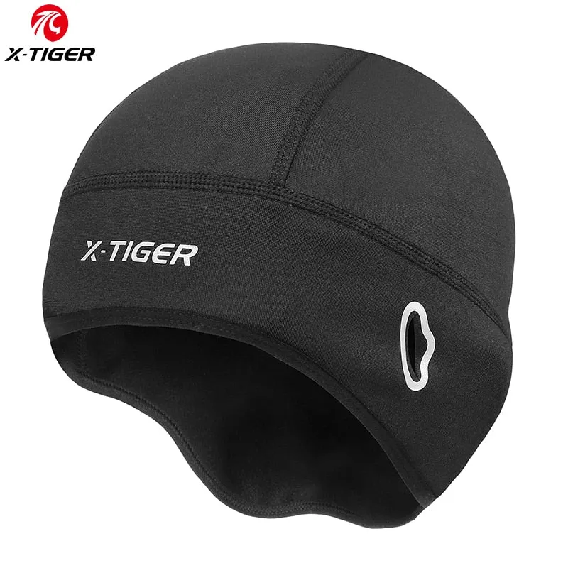 PHMAX Winter Cap Thermal Fleece Beenie Ski Cap MTB Bike Bandana Headband Camping, Cycling Helmet Hat Running Riding Motorcycle Headwear