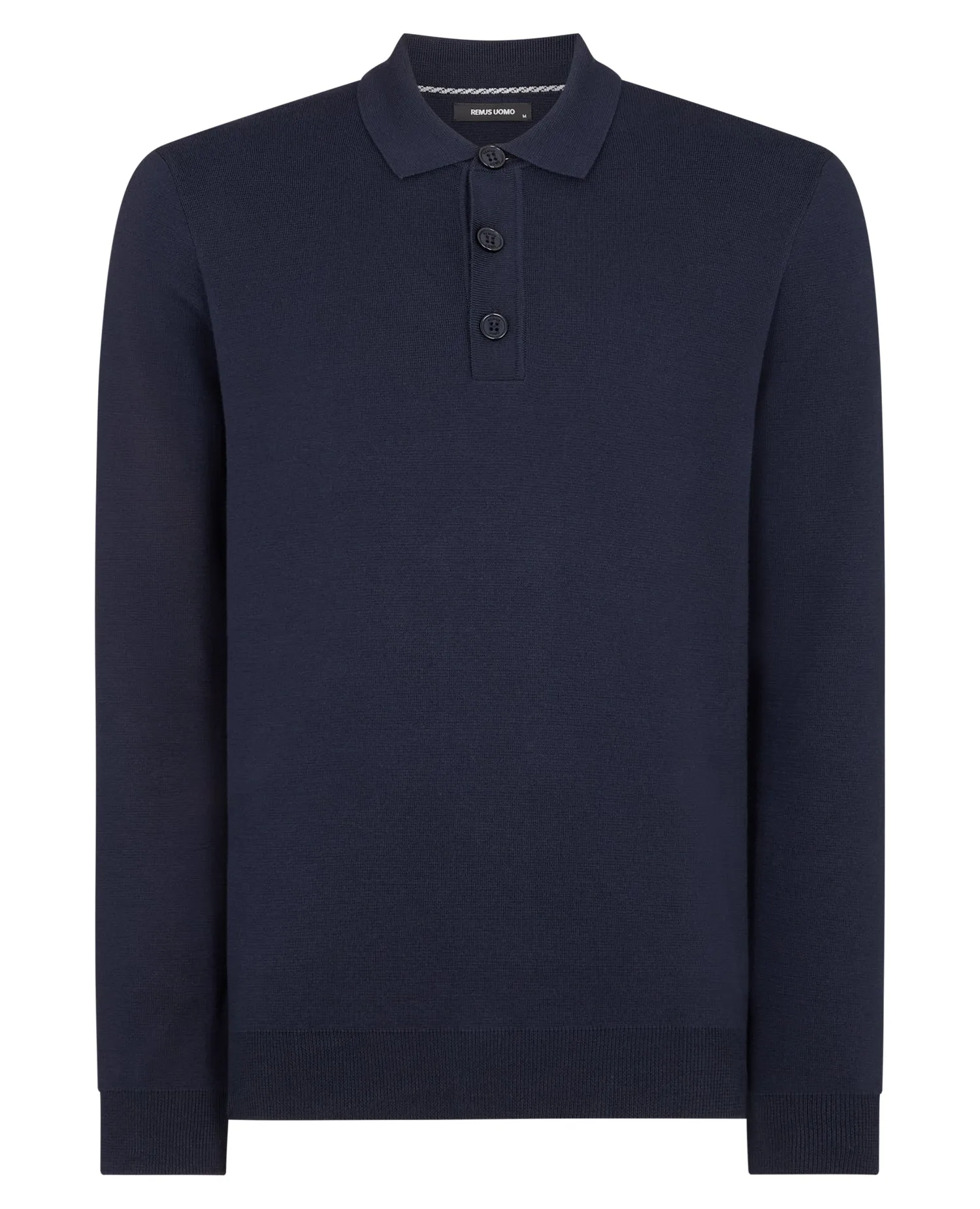 REMUS UOMO Polo Sweat Shirt/Navy - Winter 23/24 Version