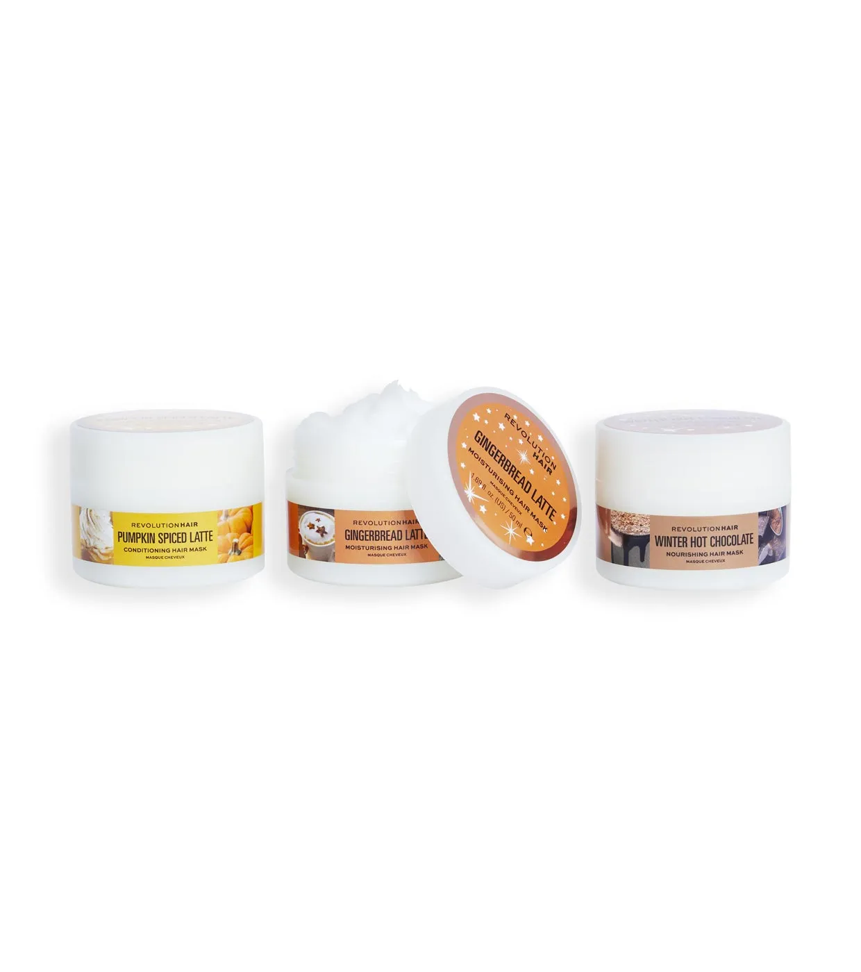 Revolution Haircare - Set de regalo de mascarillas capilares Winter